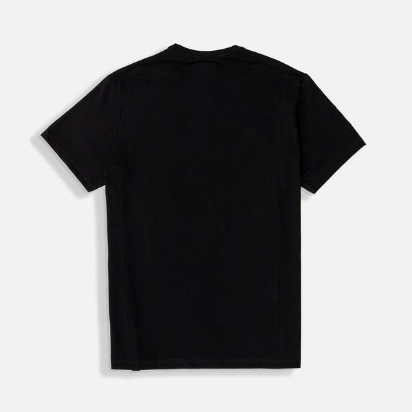 CAMISETA MANGA CORTA COLOR NEGRO