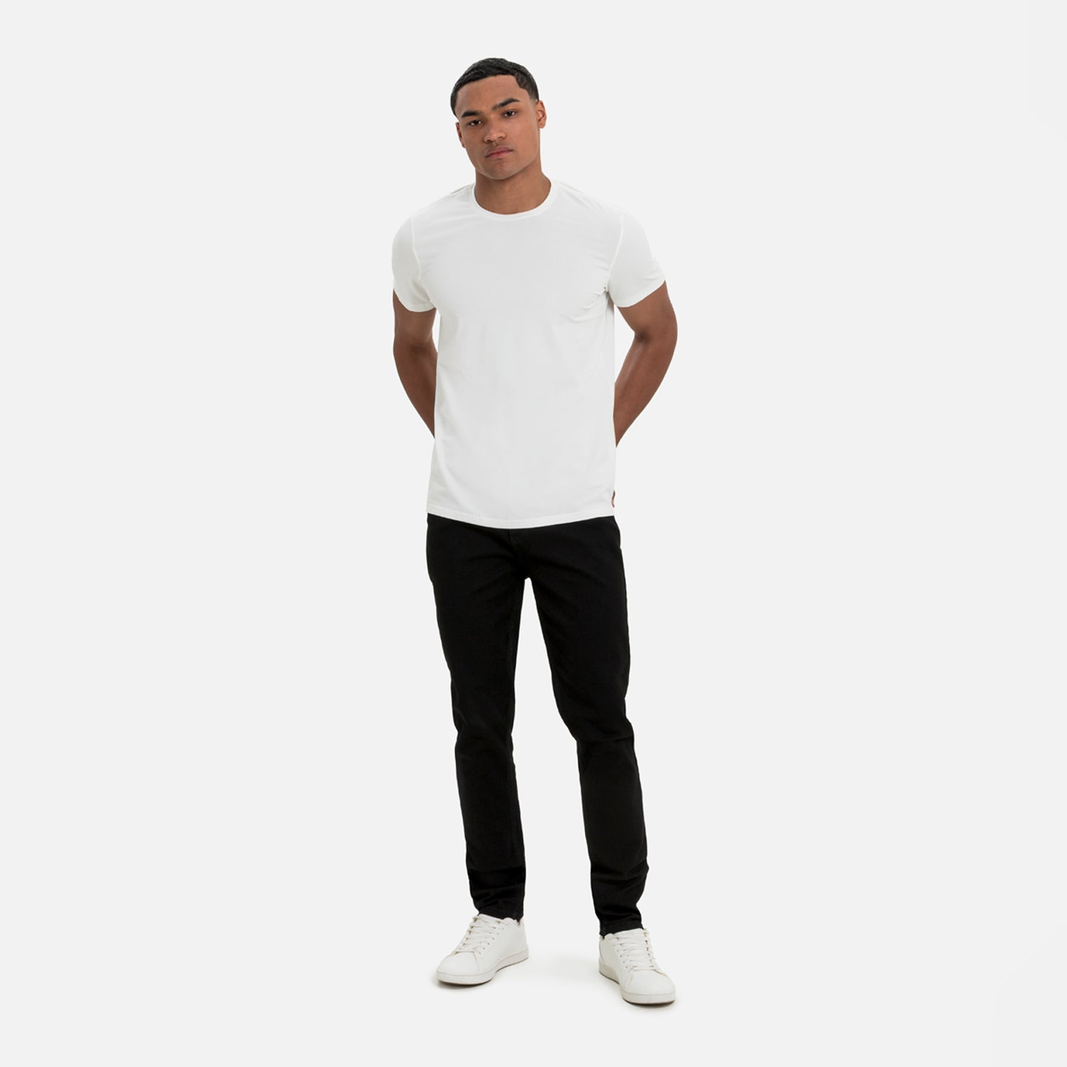 CAMISETA MANGA CORTA COLOR IVORY