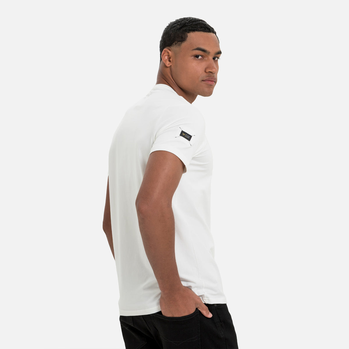 CAMISETA MANGA CORTA COLOR IVORY