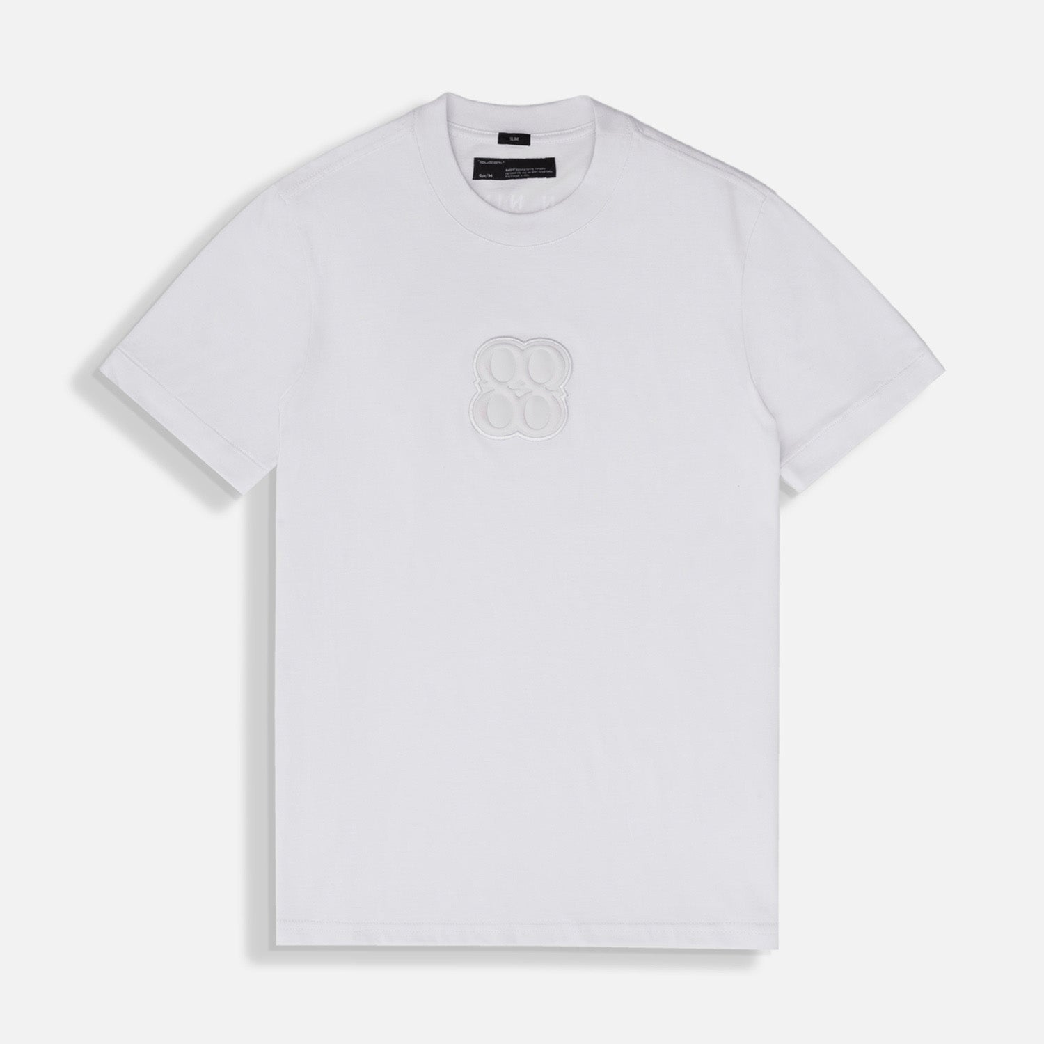 CAMISETA MANGA CORTA COLOR BLANCO OPTICO
