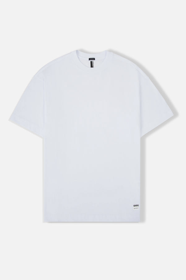 CAMISETA MANGA CORTA COLOR BLANCO OPTICO
