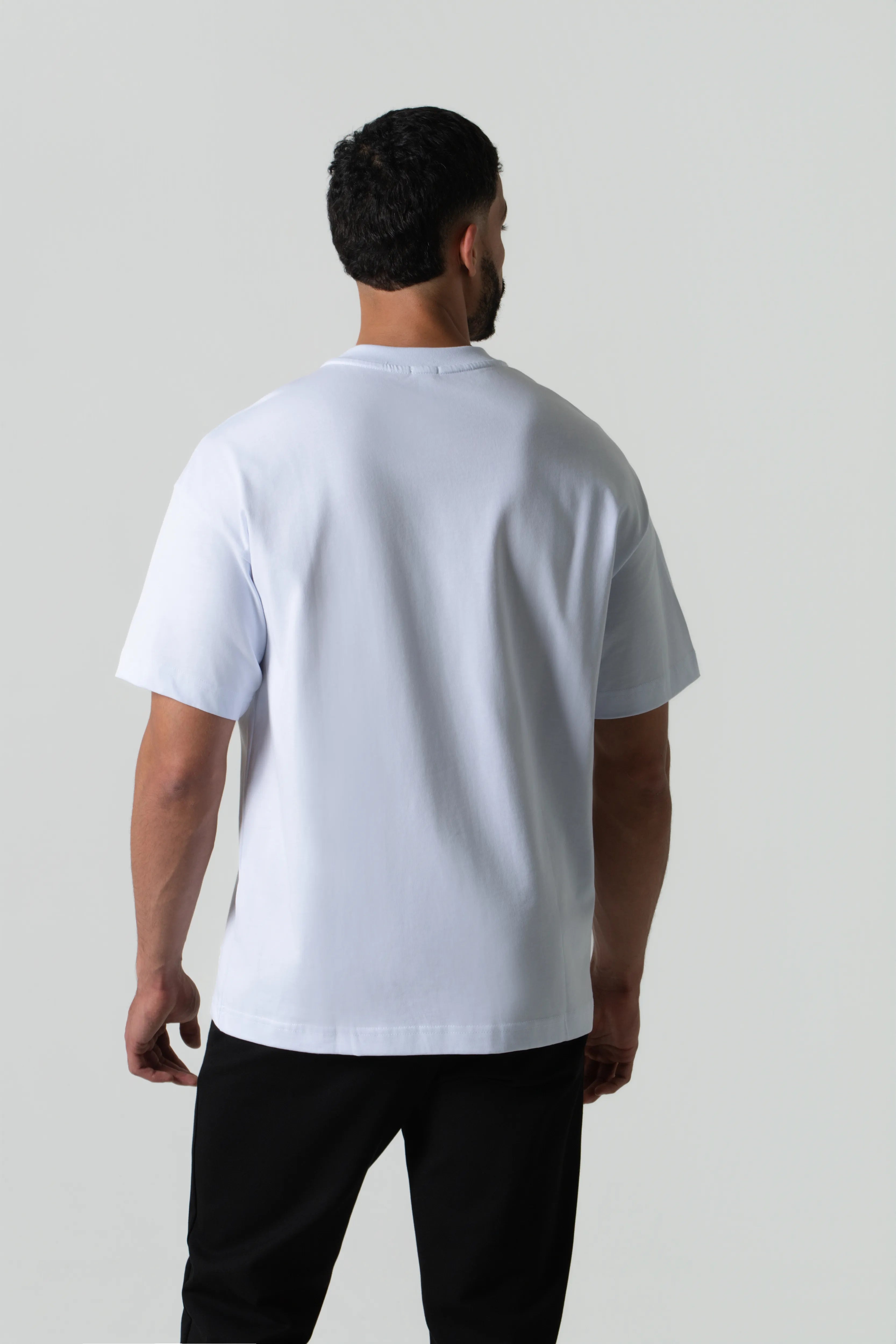 CAMISETA MANGA CORTA COLOR BLANCO OPTICO