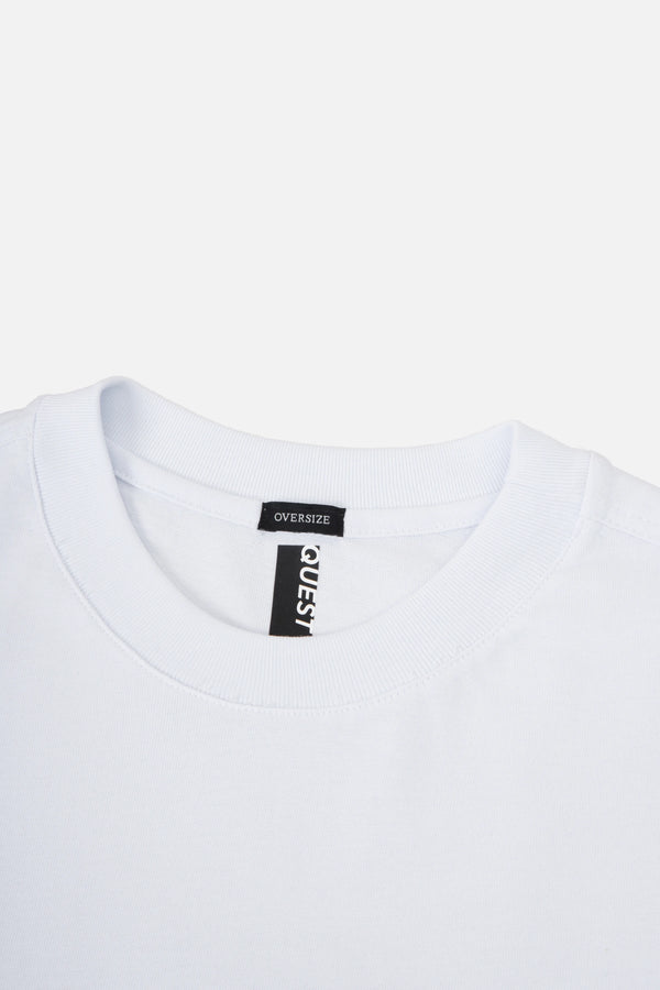 CAMISETA MANGA CORTA COLOR BLANCO OPTICO