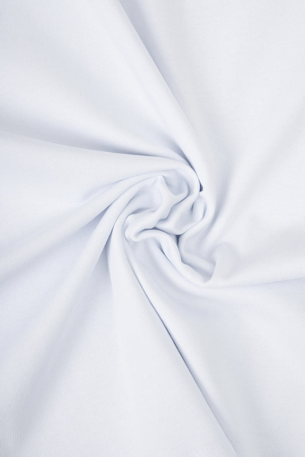 CAMISETA MANGA CORTA COLOR BLANCO OPTICO