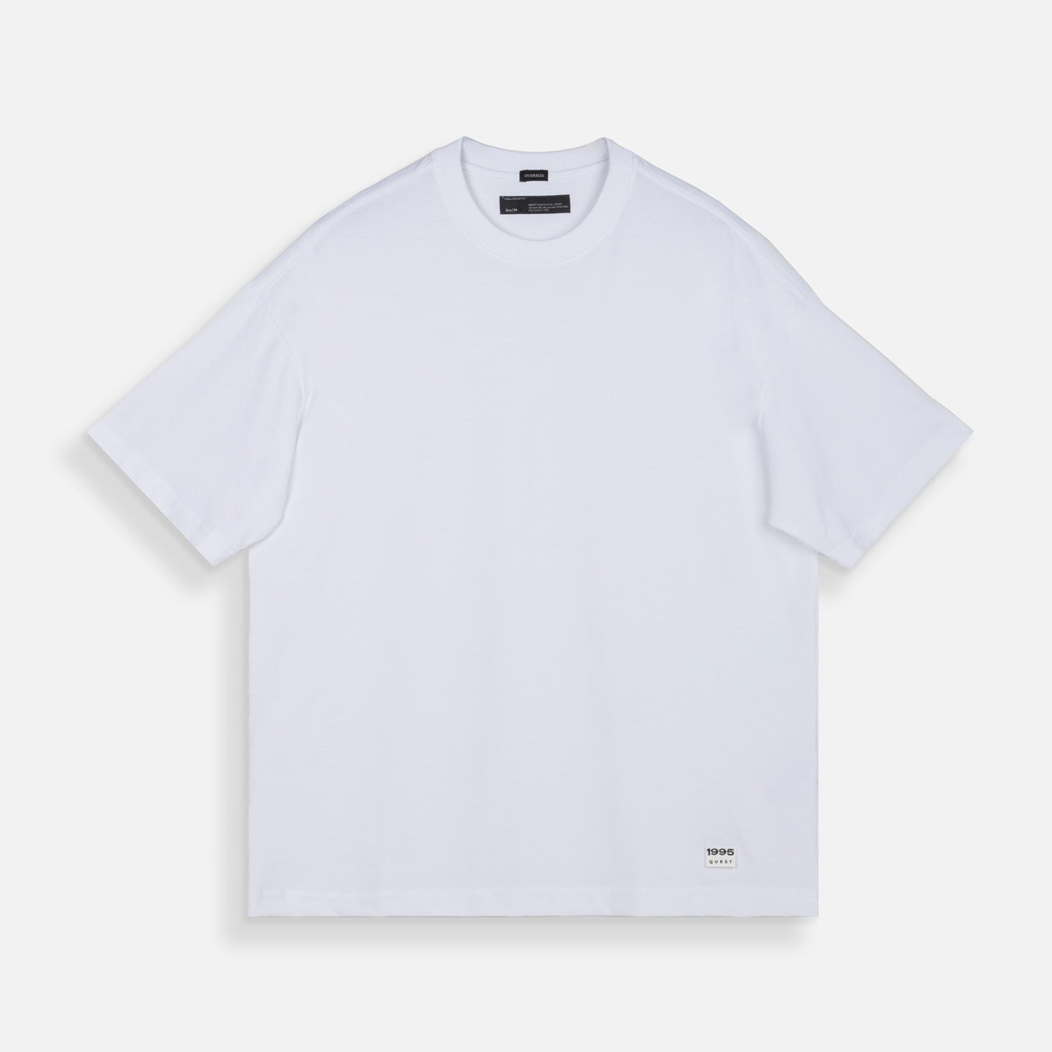 CAMISETA MANGA CORTA COLOR BLANCO OPTICO