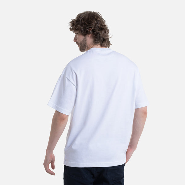 CAMISETA MANGA CORTA COLOR BLANCO OPTICO