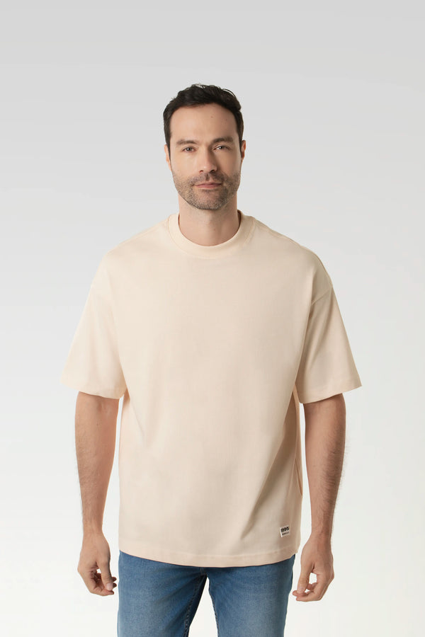 CAMISETA MANGA CORTA COLOR SAND DOLLAR