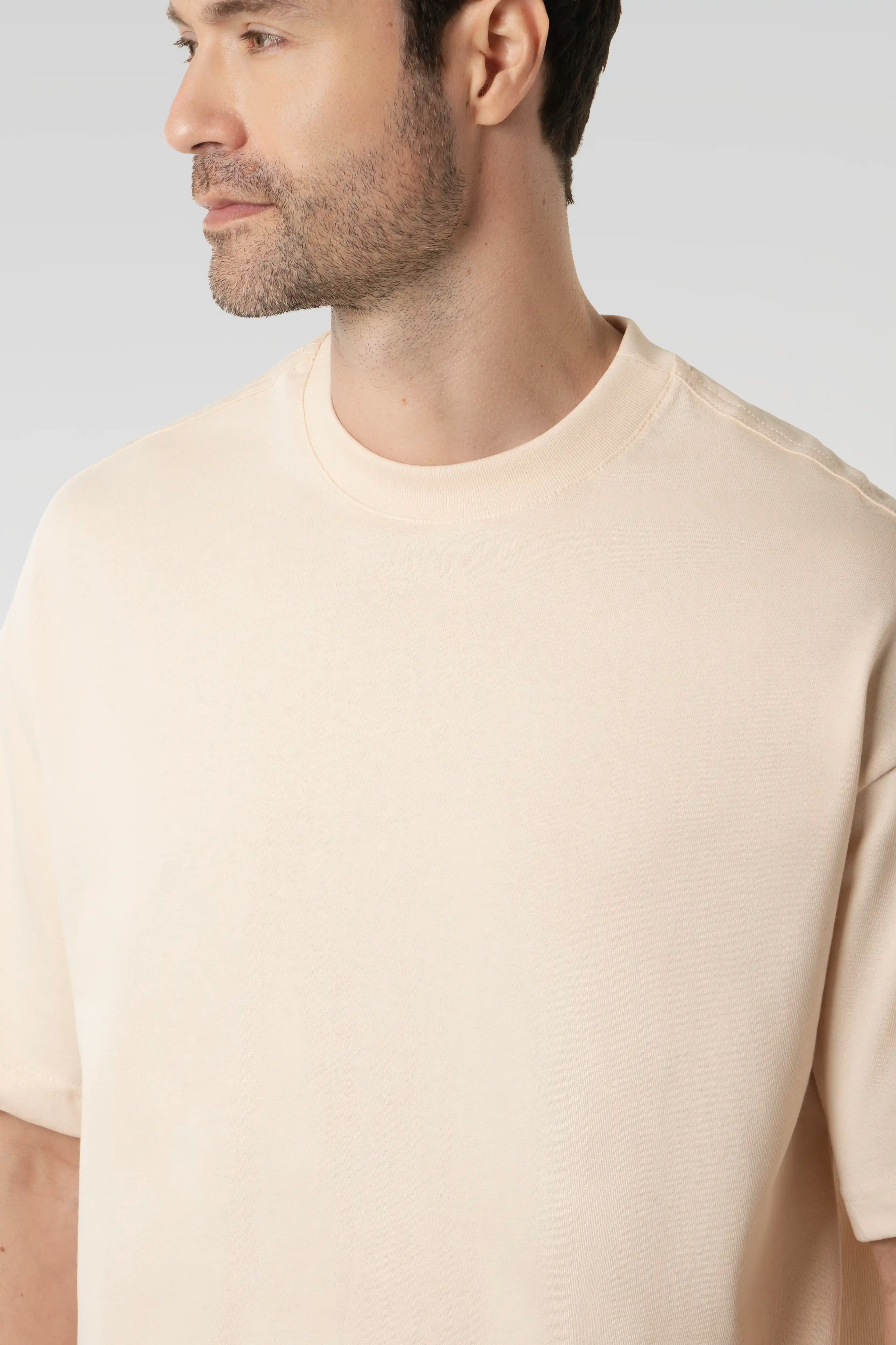 CAMISETA MANGA CORTA COLOR SAND DOLLAR