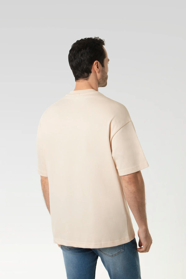 CAMISETA MANGA CORTA COLOR SAND DOLLAR