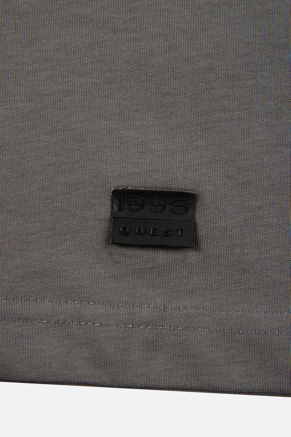 CAMISETA MANGA CORTA COLOR PEWTER