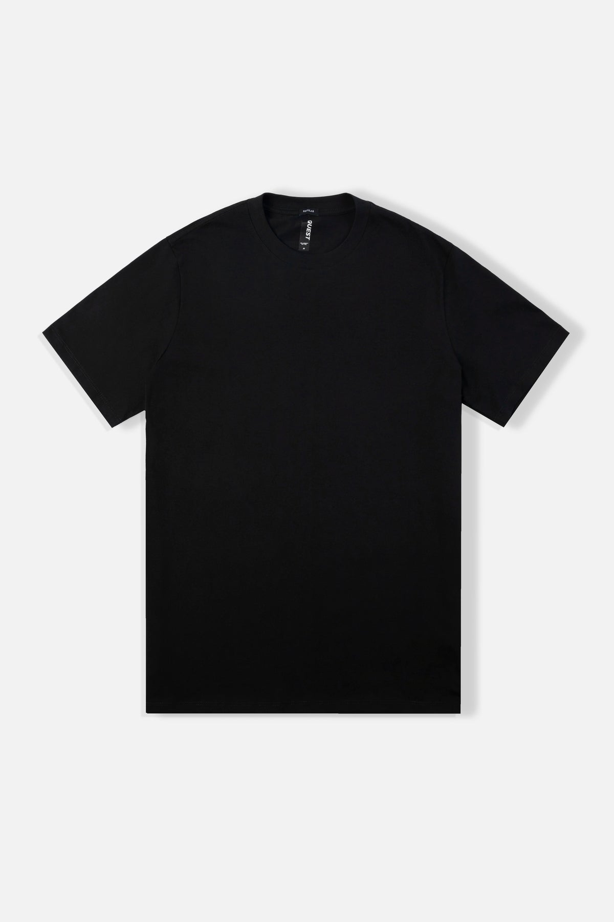 CAMISETA MANGA CORTA COLOR NEGRO