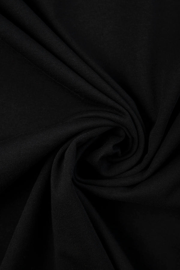 CAMISETA MANGA CORTA COLOR NEGRO