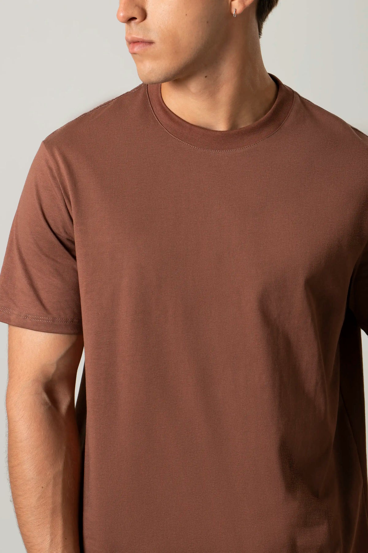 CAMISETA MANGA CORTA COLOR BRUNETTE