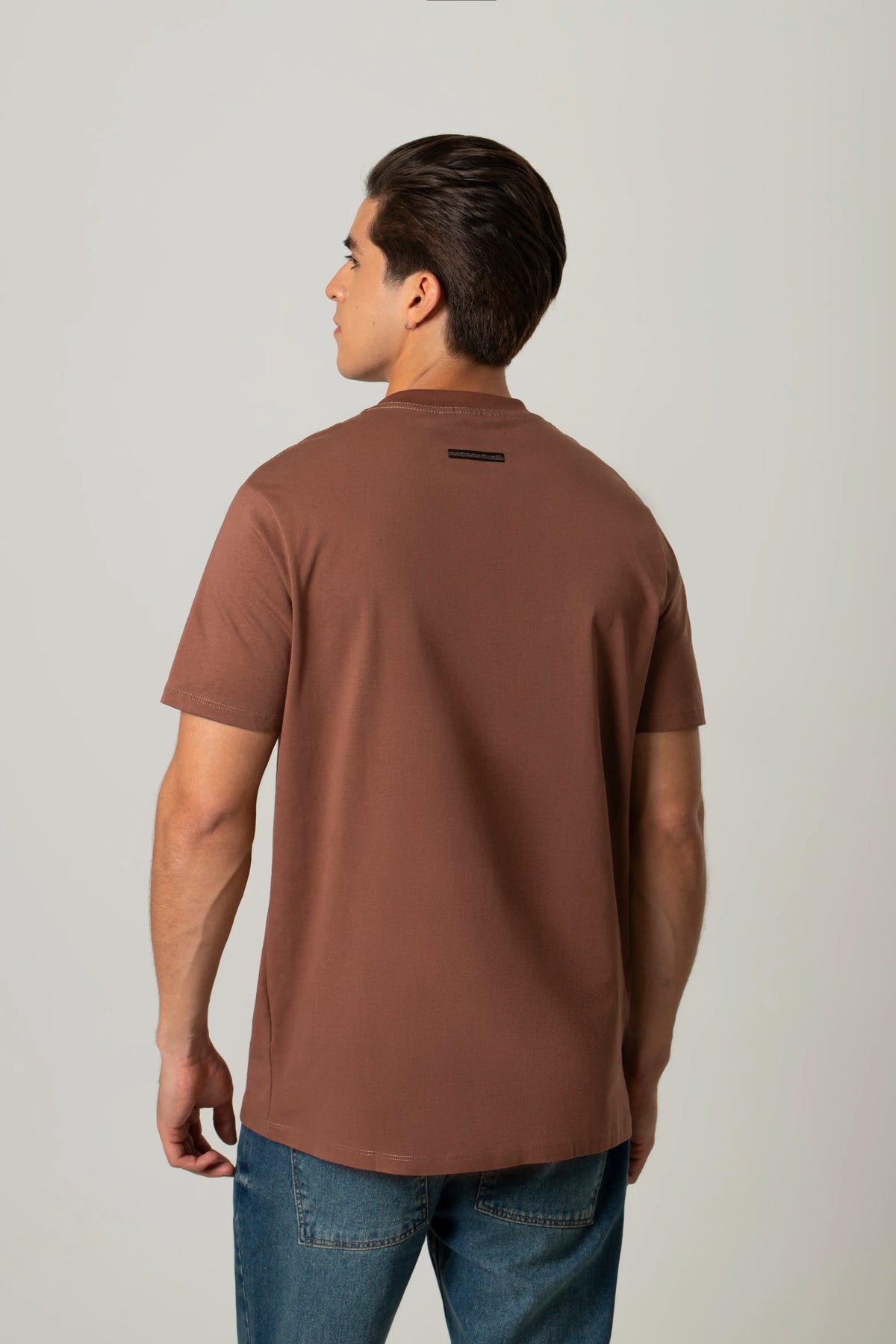 CAMISETA MANGA CORTA COLOR BRUNETTE