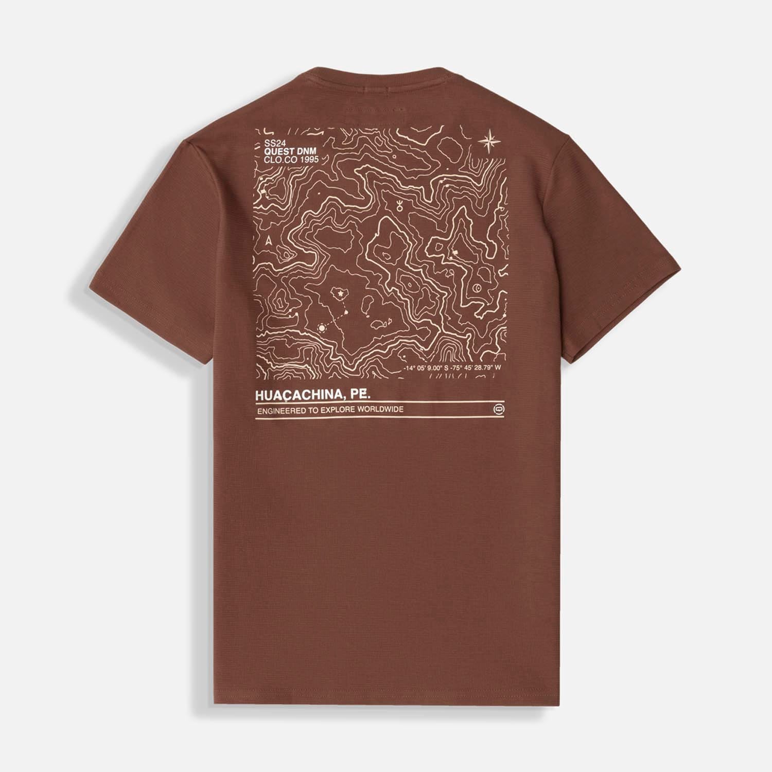 CAMISETA MANGA CORTA COLOR BRUNETTE