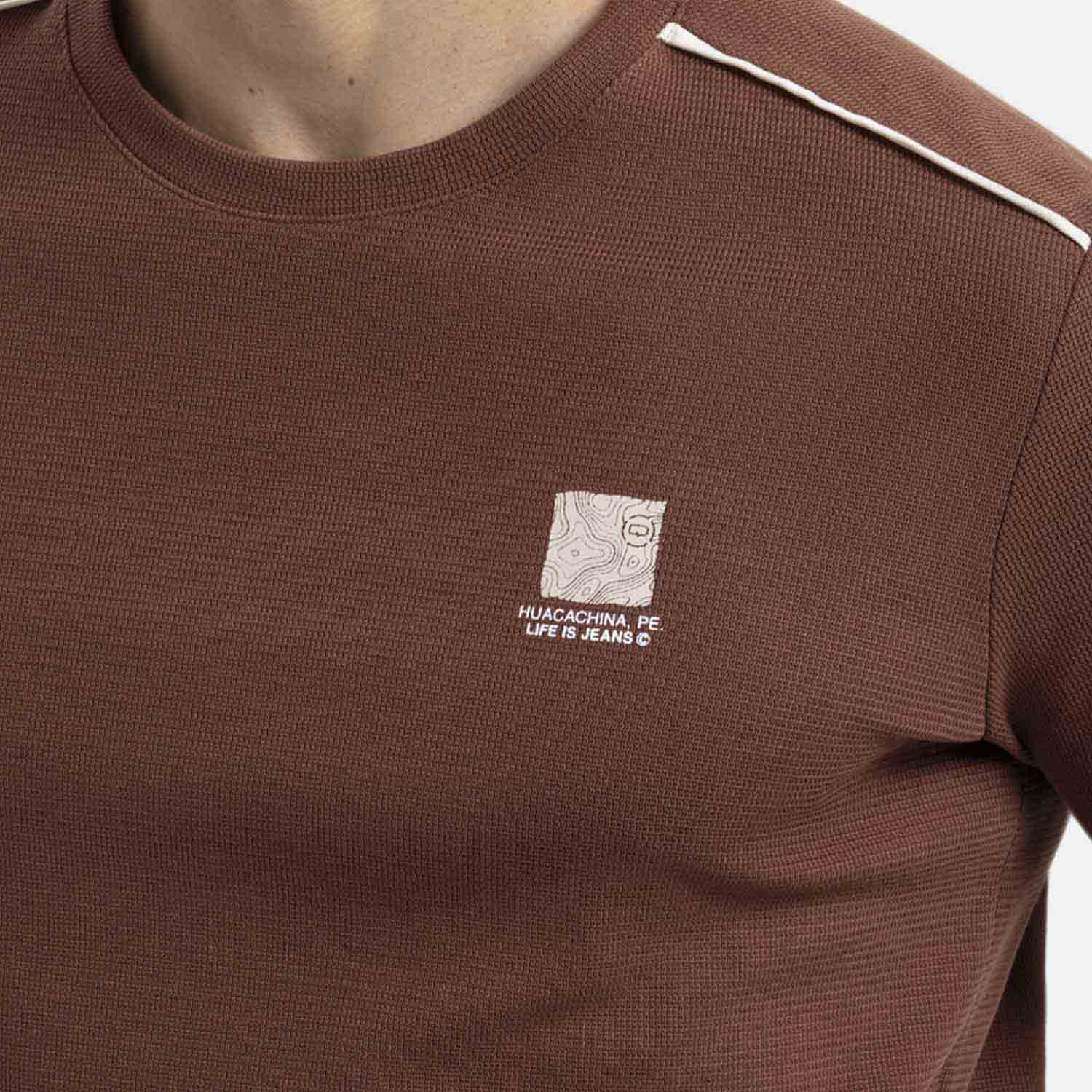 CAMISETA MANGA CORTA COLOR BRUNETTE