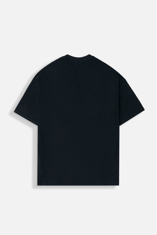 CAMISETA MANGA CORTA COLOR AZUL NOCHE