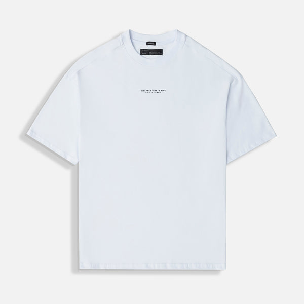 CAMISETA MANGA CORTA COLOR BLANCO OPTICO
