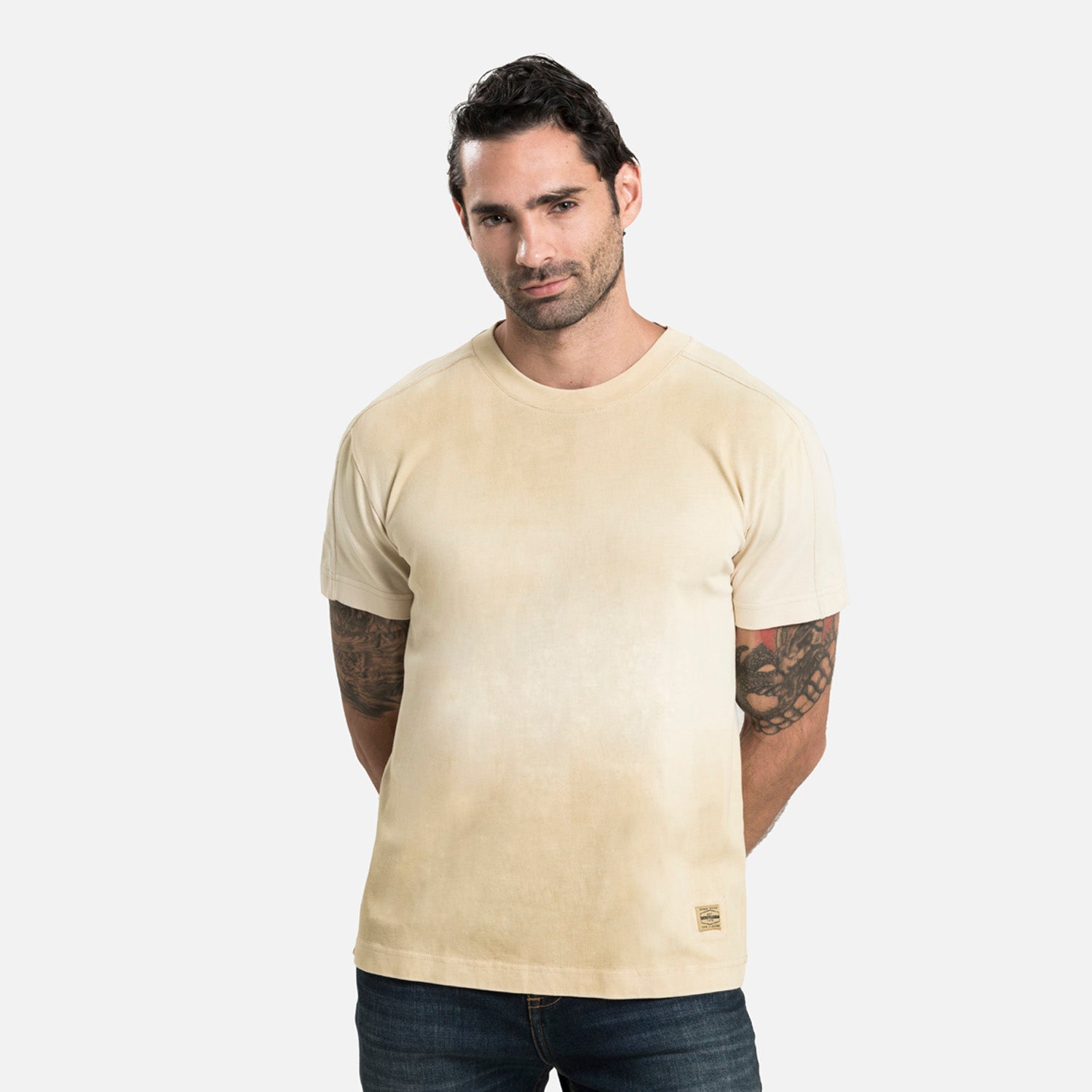 CAMISETA MANGA CORTA COLOR WHITECAP GRAY