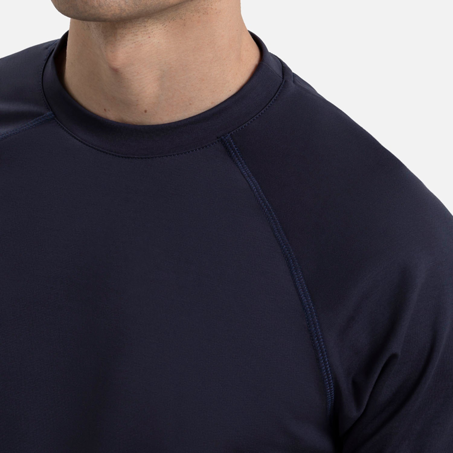 CAMISETA MANGA CORTA COLOR AZUL OSCURO