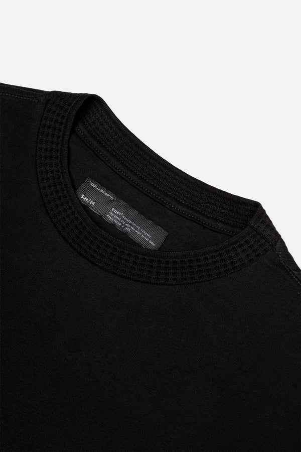 CAMISETA MANGA CORTA COLOR NEGRO