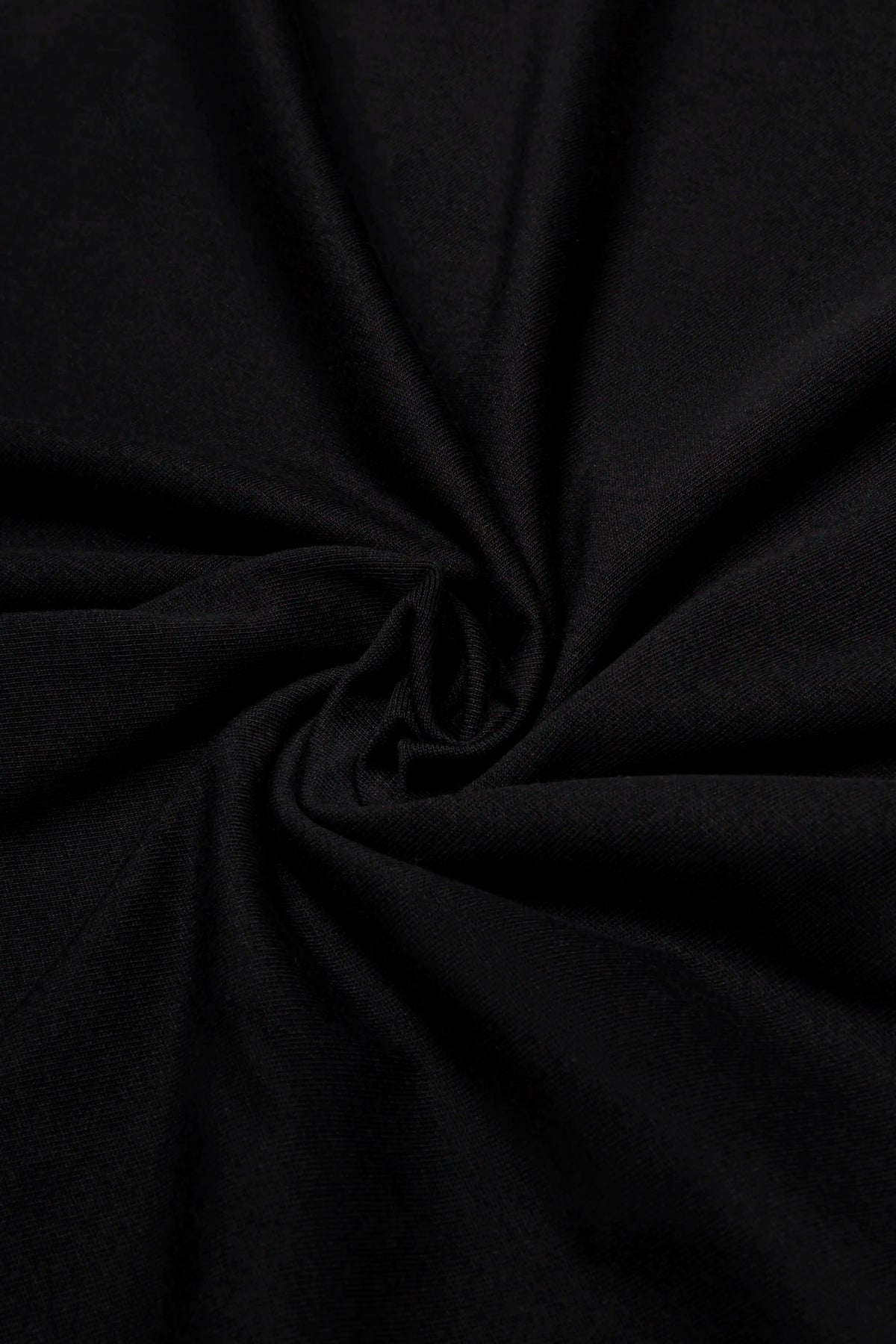 CAMISETA MANGA CORTA COLOR NEGRO