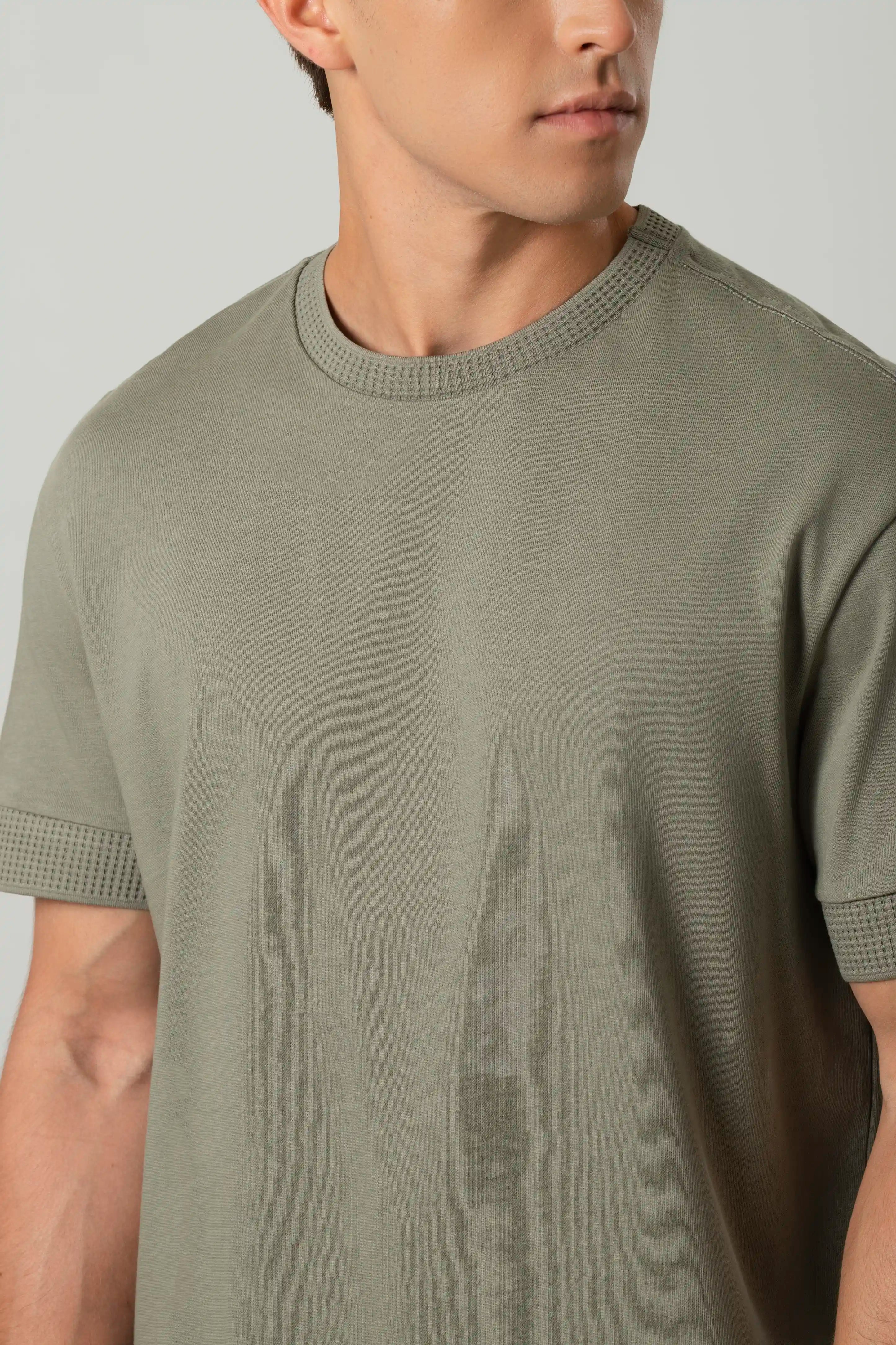 CAMISETA MANGA CORTA COLOR VETIVER