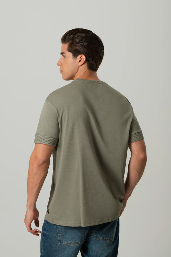 CAMISETA MANGA CORTA COLOR VETIVER