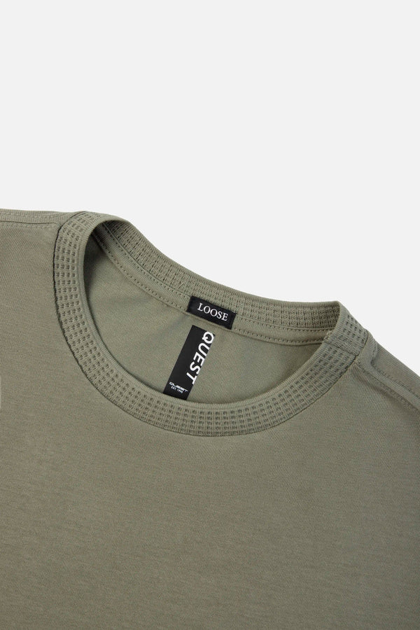 CAMISETA MANGA CORTA COLOR VETIVER