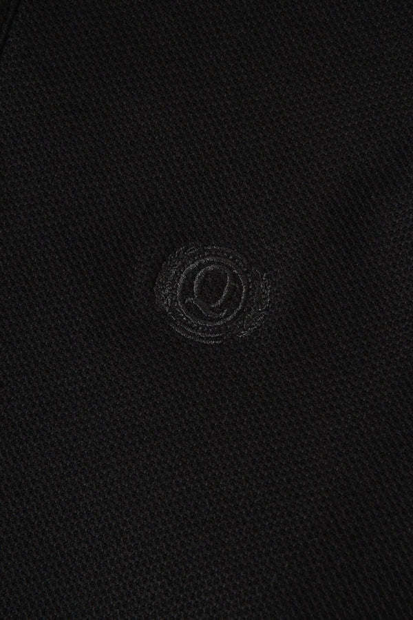 CAMISETA MANGA CORTA COLOR NEGRO