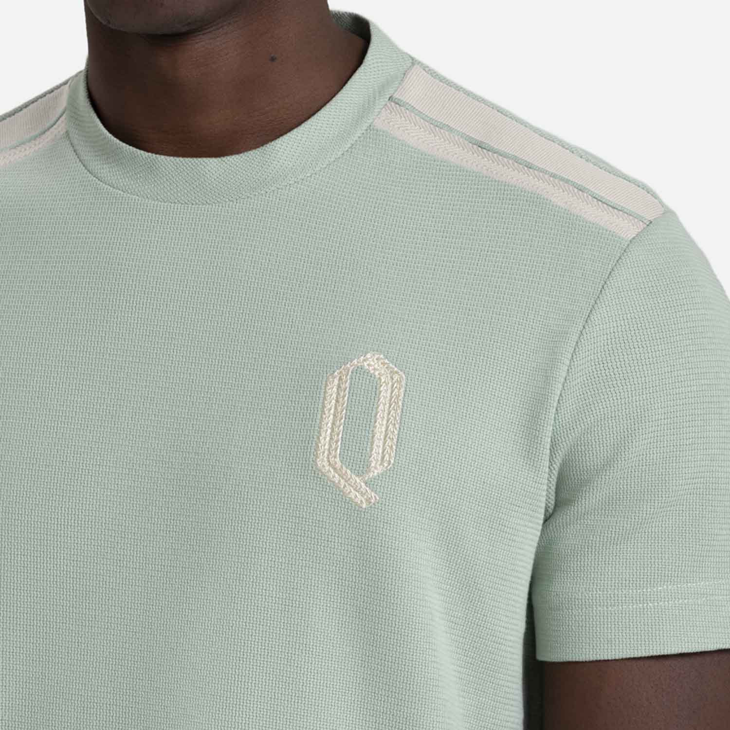 CAMISETA MANGA CORTA COLOR VERDE MENTA MEDIO