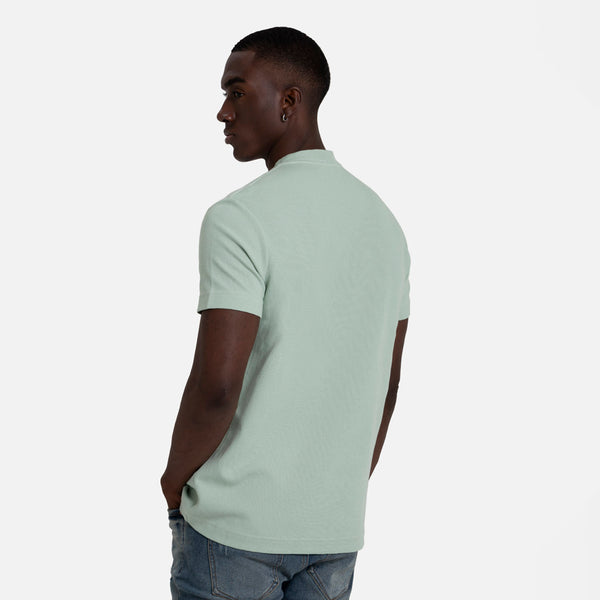 CAMISETA MANGA CORTA COLOR VERDE MENTA MEDIO