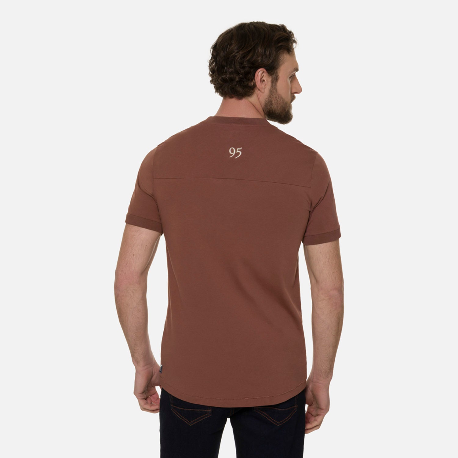 CAMISETA MANGA CORTA COLOR BRUNETTE
