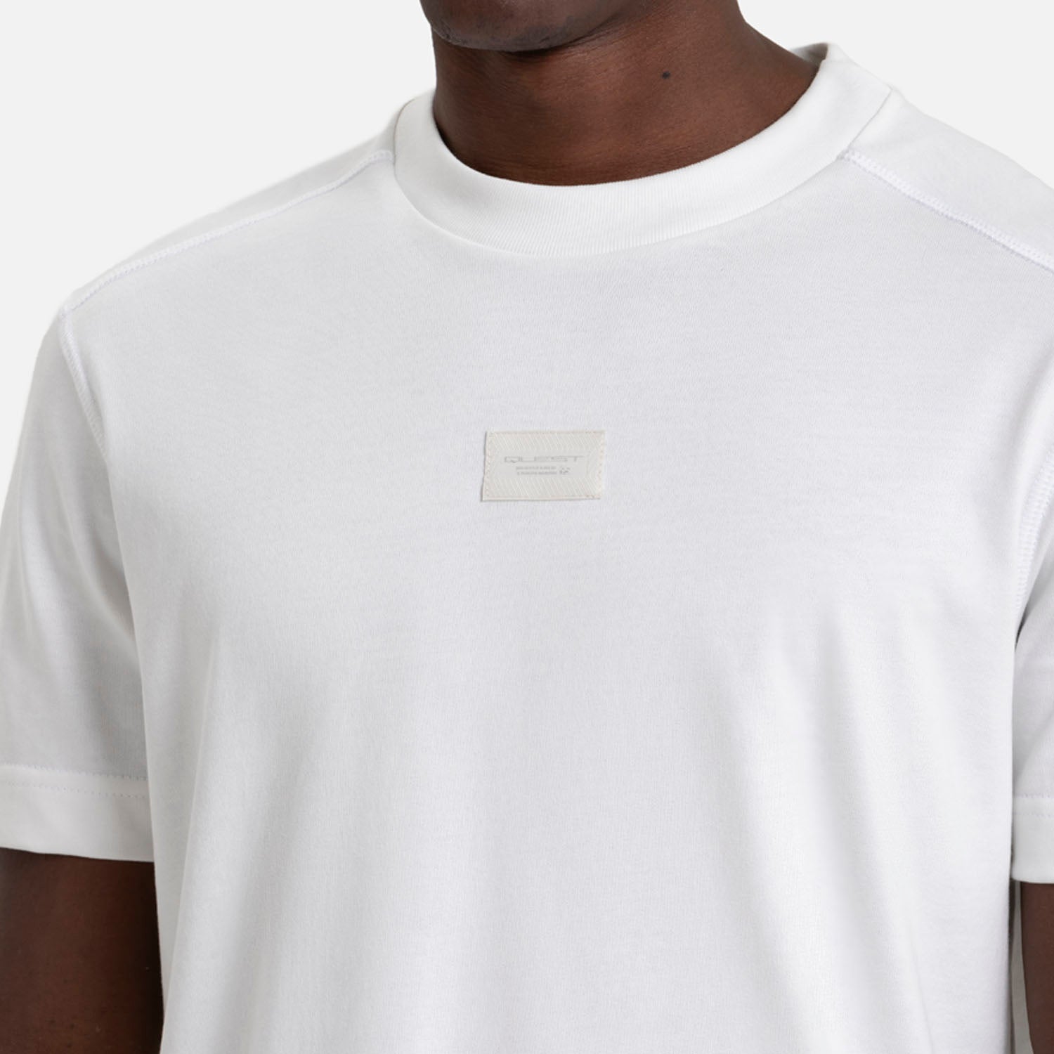 CAMISETA MANGA CORTA COLOR IVORY