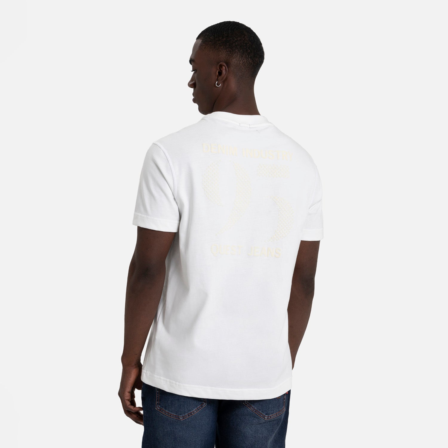 CAMISETA MANGA CORTA COLOR IVORY