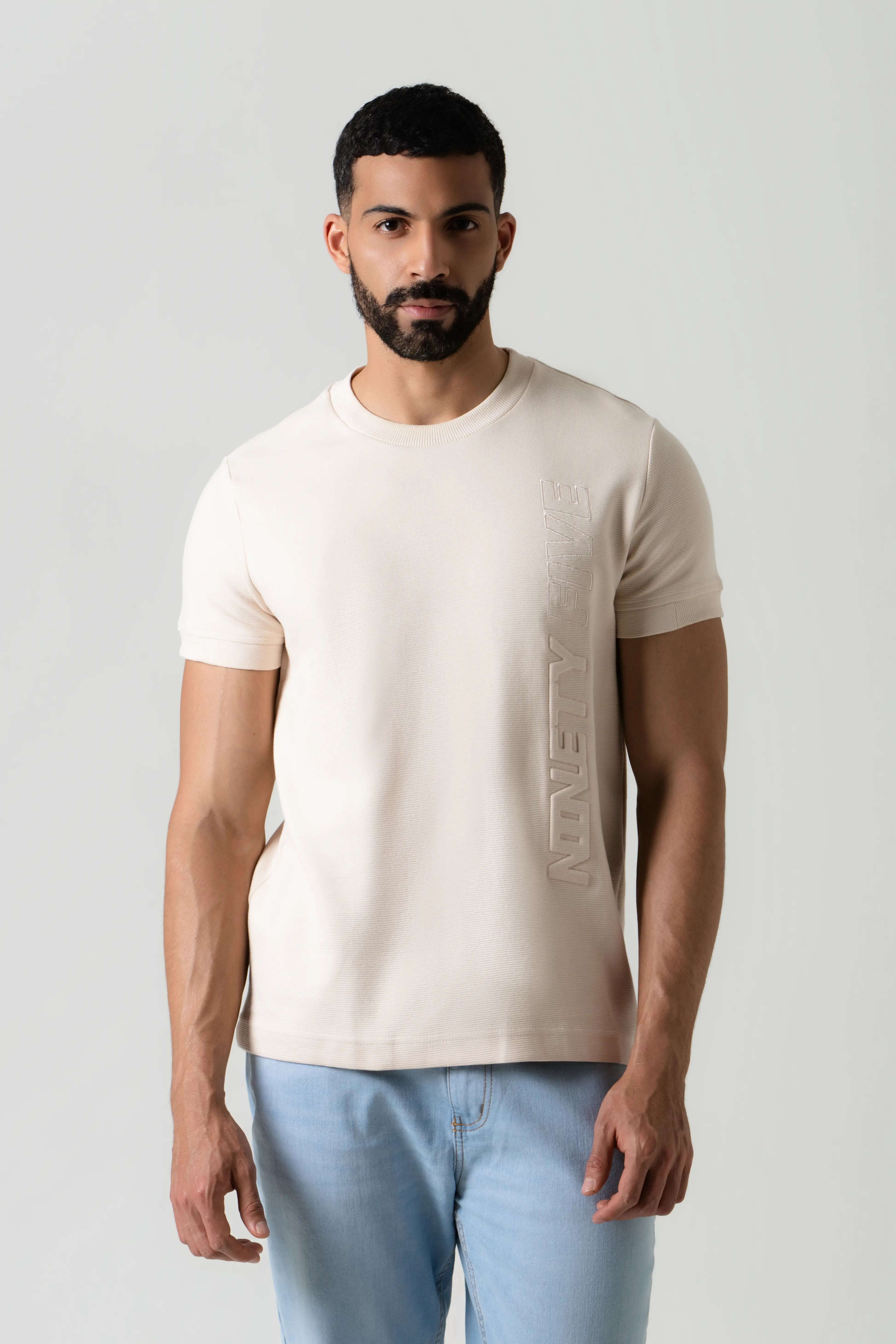 CAMISETA MANGA CORTA COLOR WHITECAP GRAY