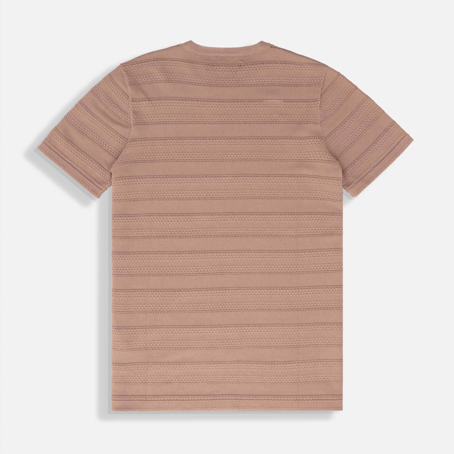 CAMISETA MANGA CORTA COLOR TAUPE