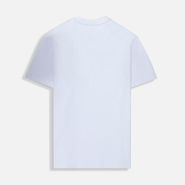 CAMISETA MANGA CORTA COLOR BLANCO OPTICO