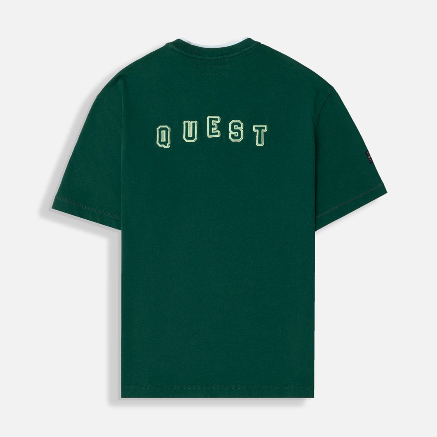 CAMISETA MANGA CORTA COLOR VERDE PRADERA