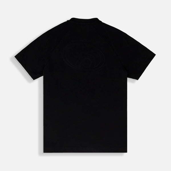 CAMISETA MANGA CORTA COLOR NEGRO
