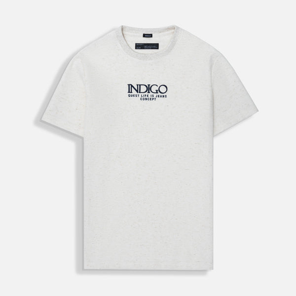 CAMISETA MANGA CORTA COLOR CRUDO