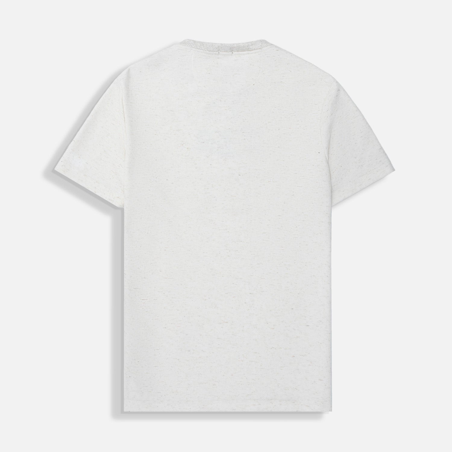 CAMISETA MANGA CORTA COLOR CRUDO