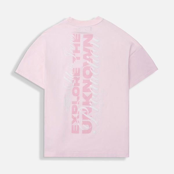 CAMISETA MANGA CORTA COLOR ROSADO FRESA