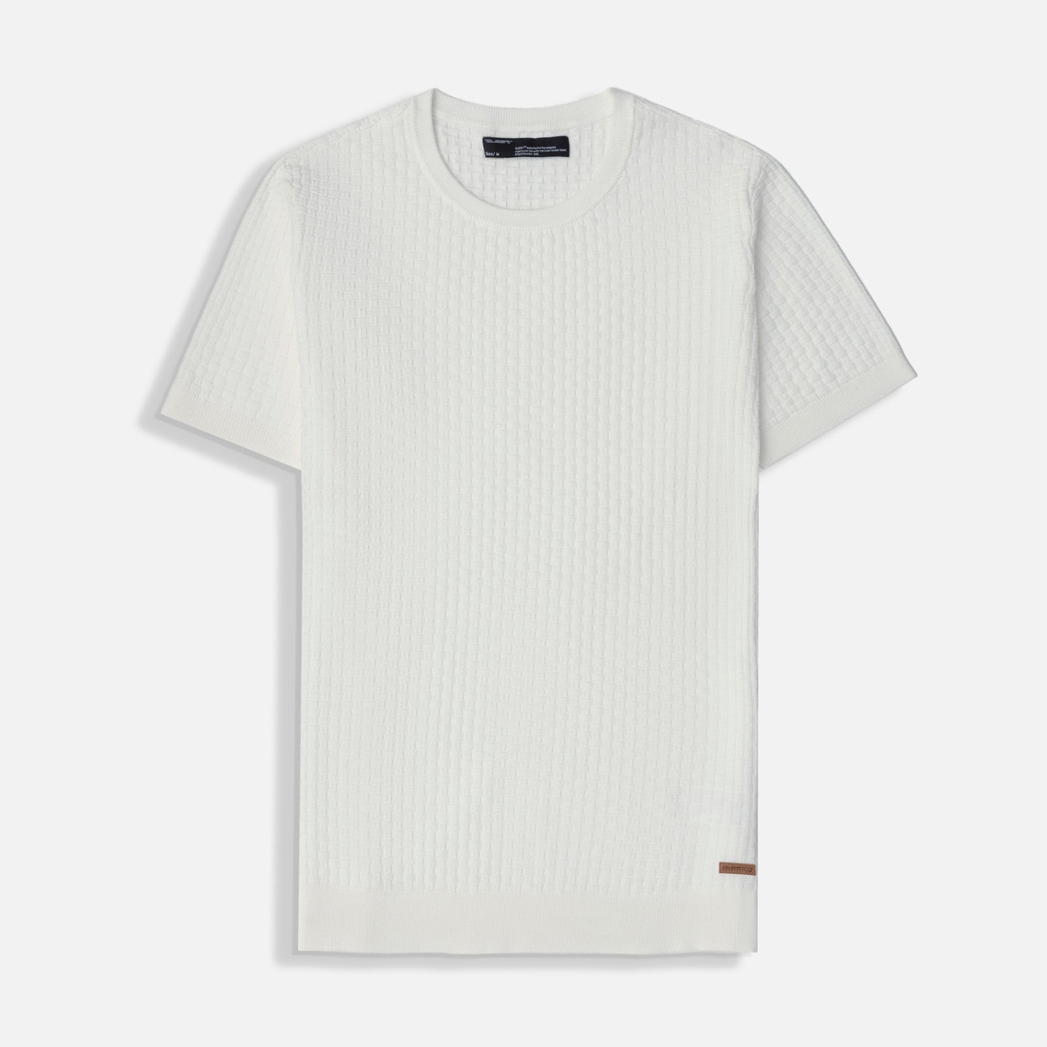CAMISETA MANGA CORTA COLOR IVORY