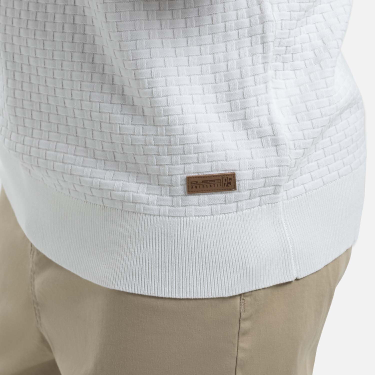 CAMISETA MANGA CORTA COLOR IVORY