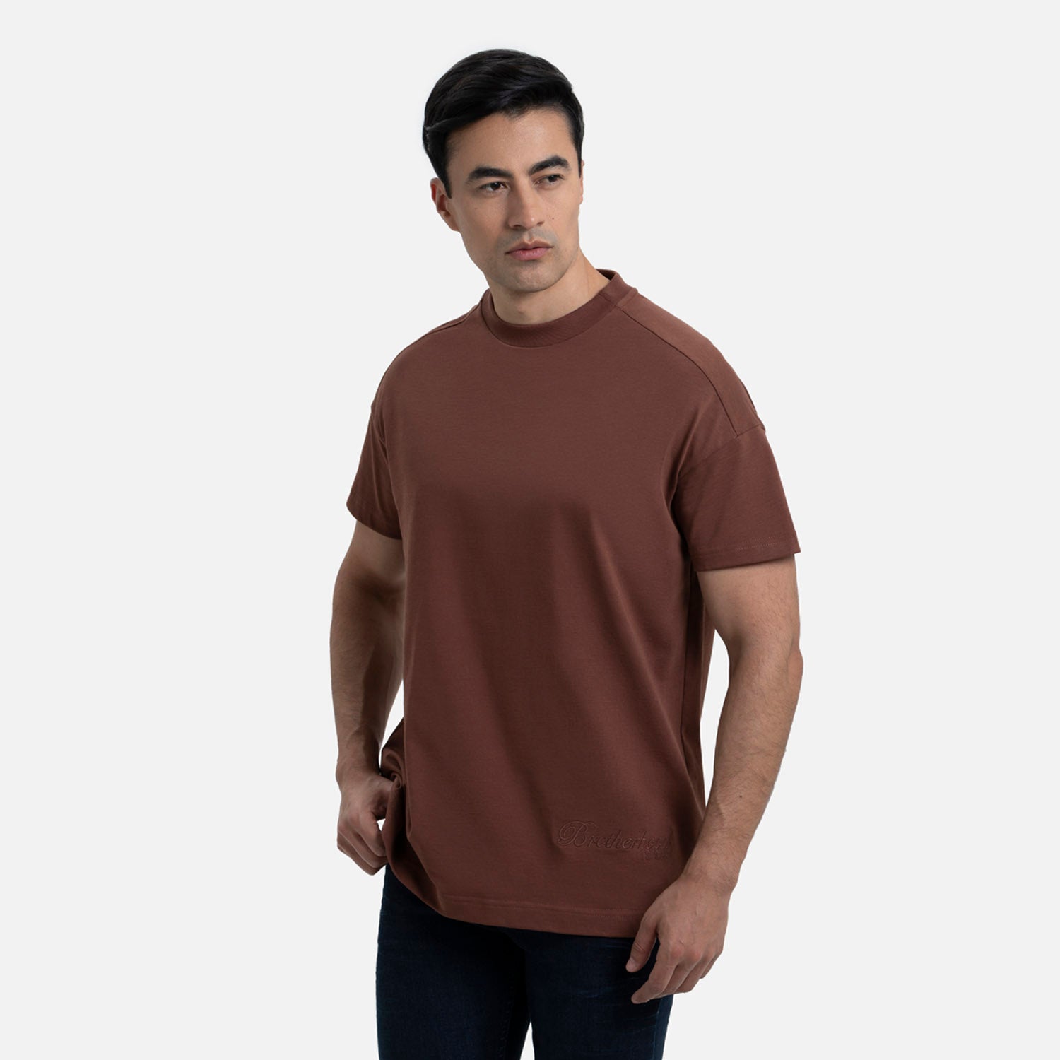 CAMISETA MANGA CORTA COLOR BRUNETTE