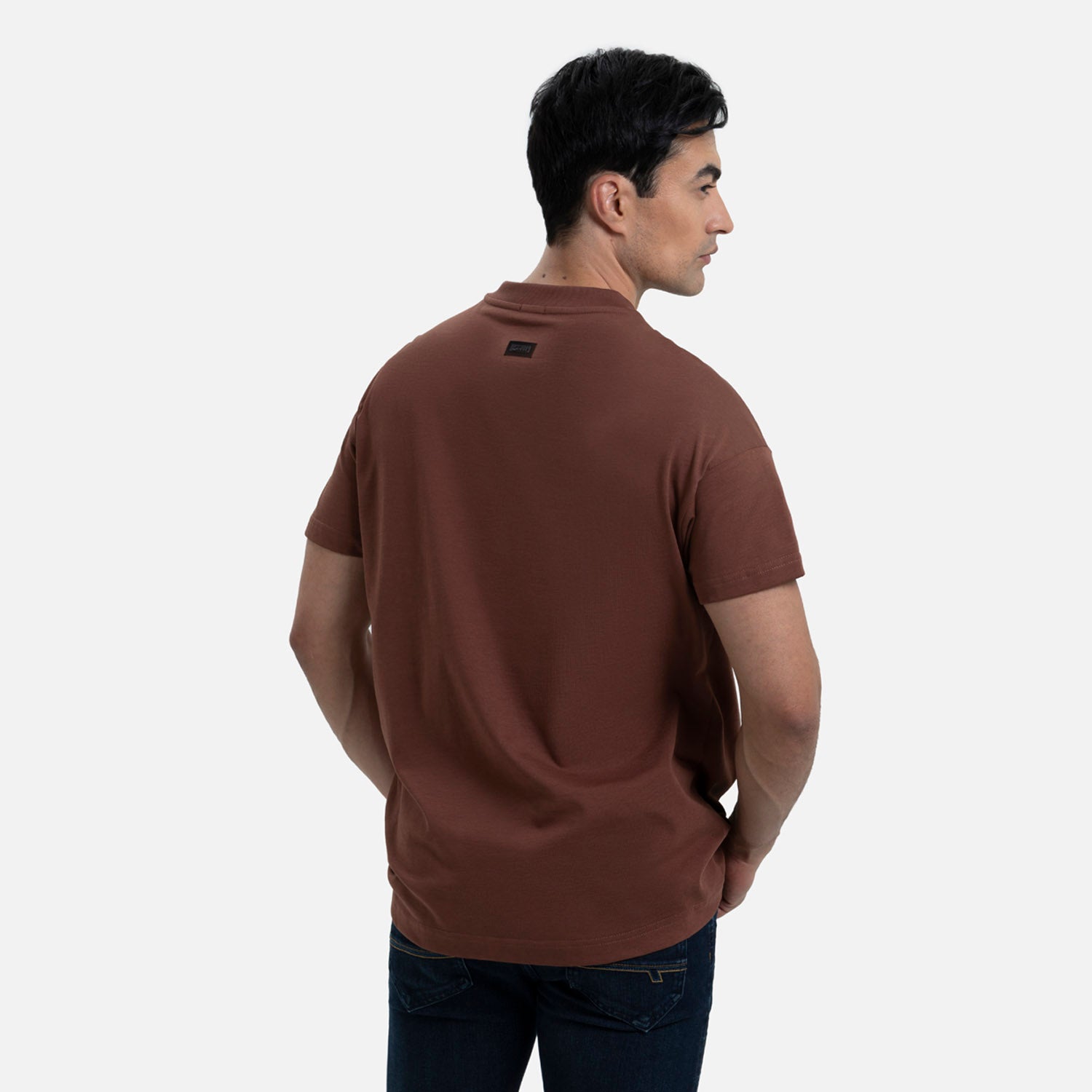 CAMISETA MANGA CORTA COLOR BRUNETTE