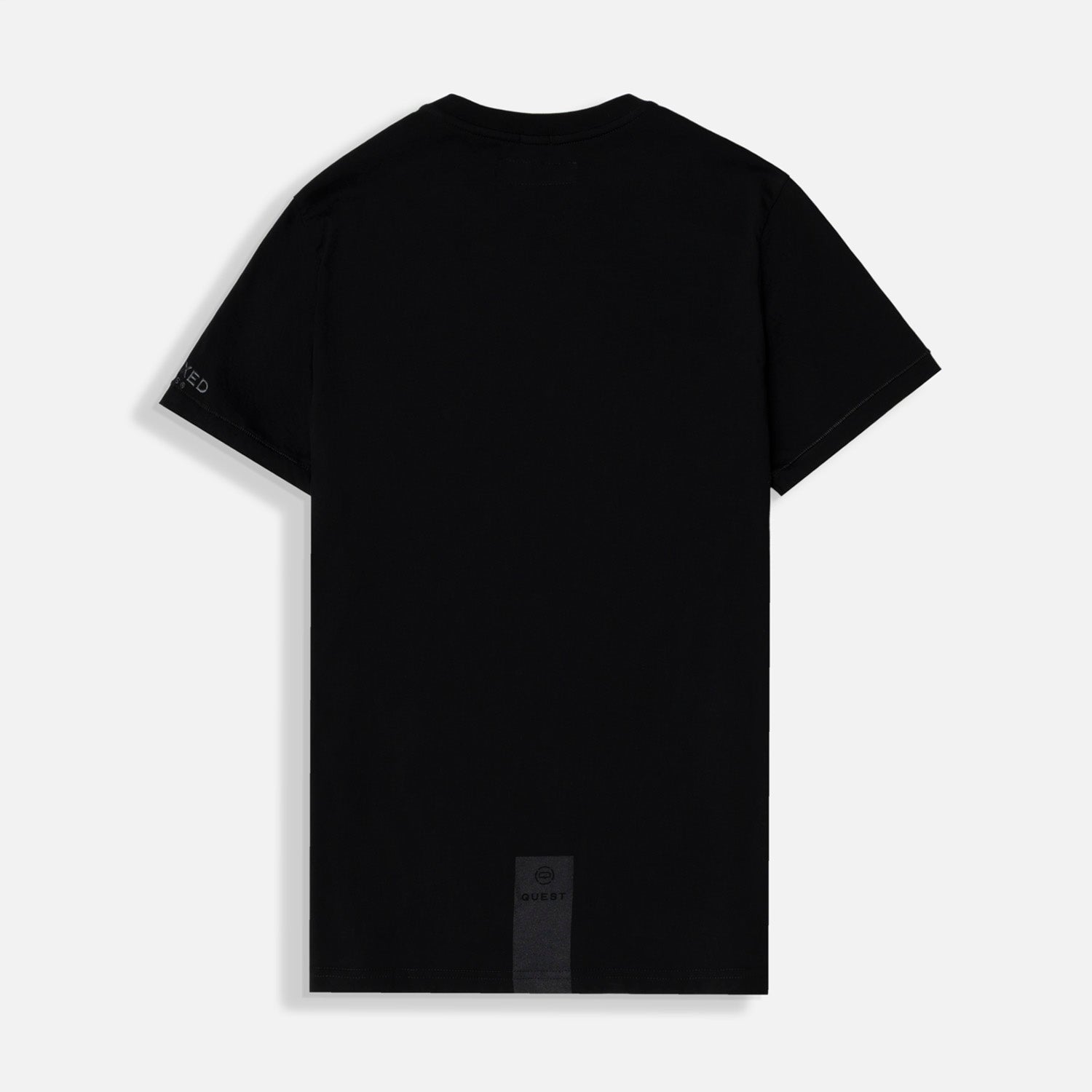 CAMISETA MANGA CORTA COLOR NEGRO