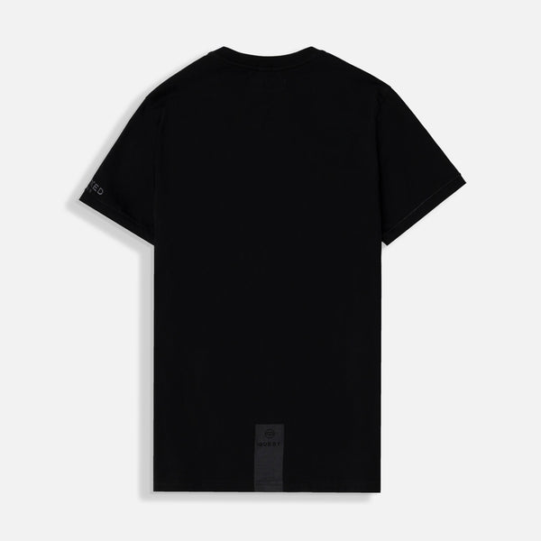 CAMISETA MANGA CORTA COLOR NEGRO