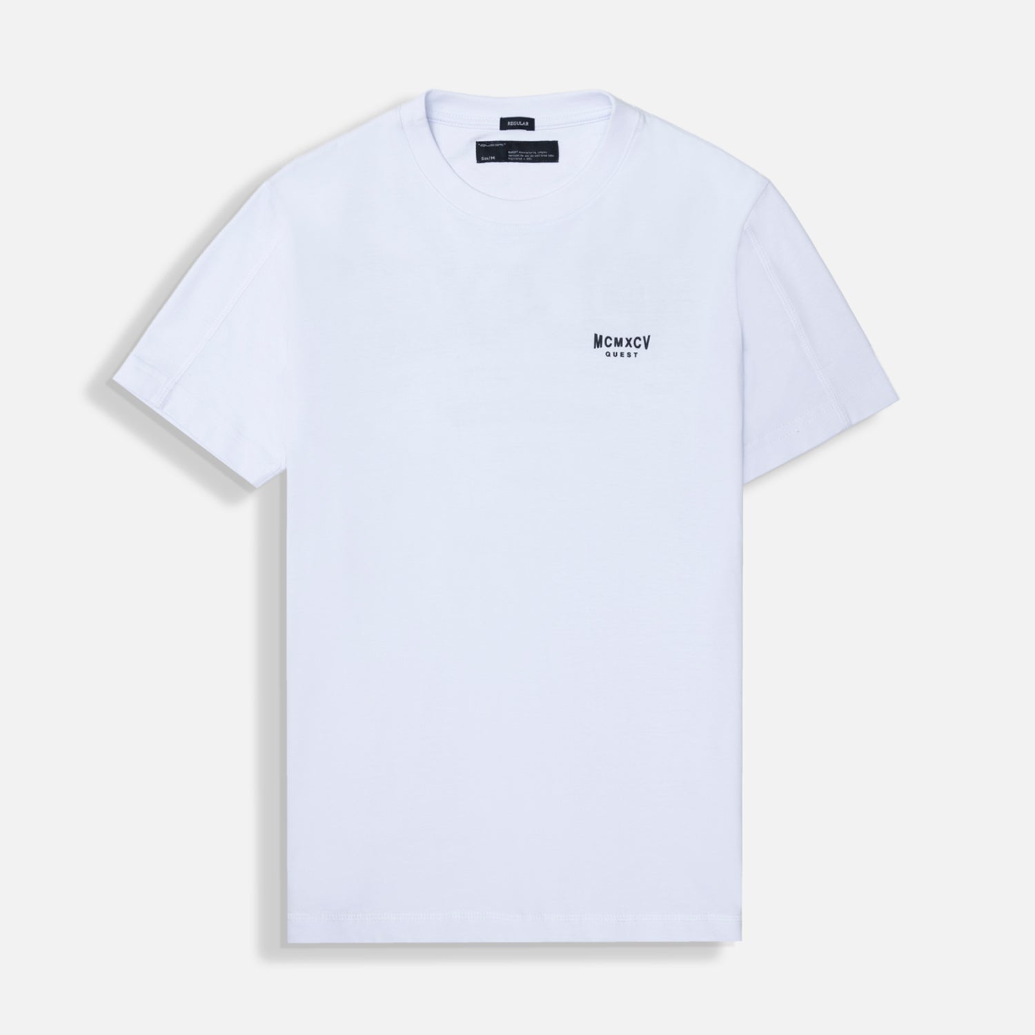CAMISETA MANGA CORTA COLOR BLANCO OPTICO